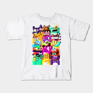 Doodle NO SQUARE Kids T-Shirt